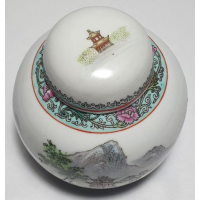 Chinese gemberpot met deksel